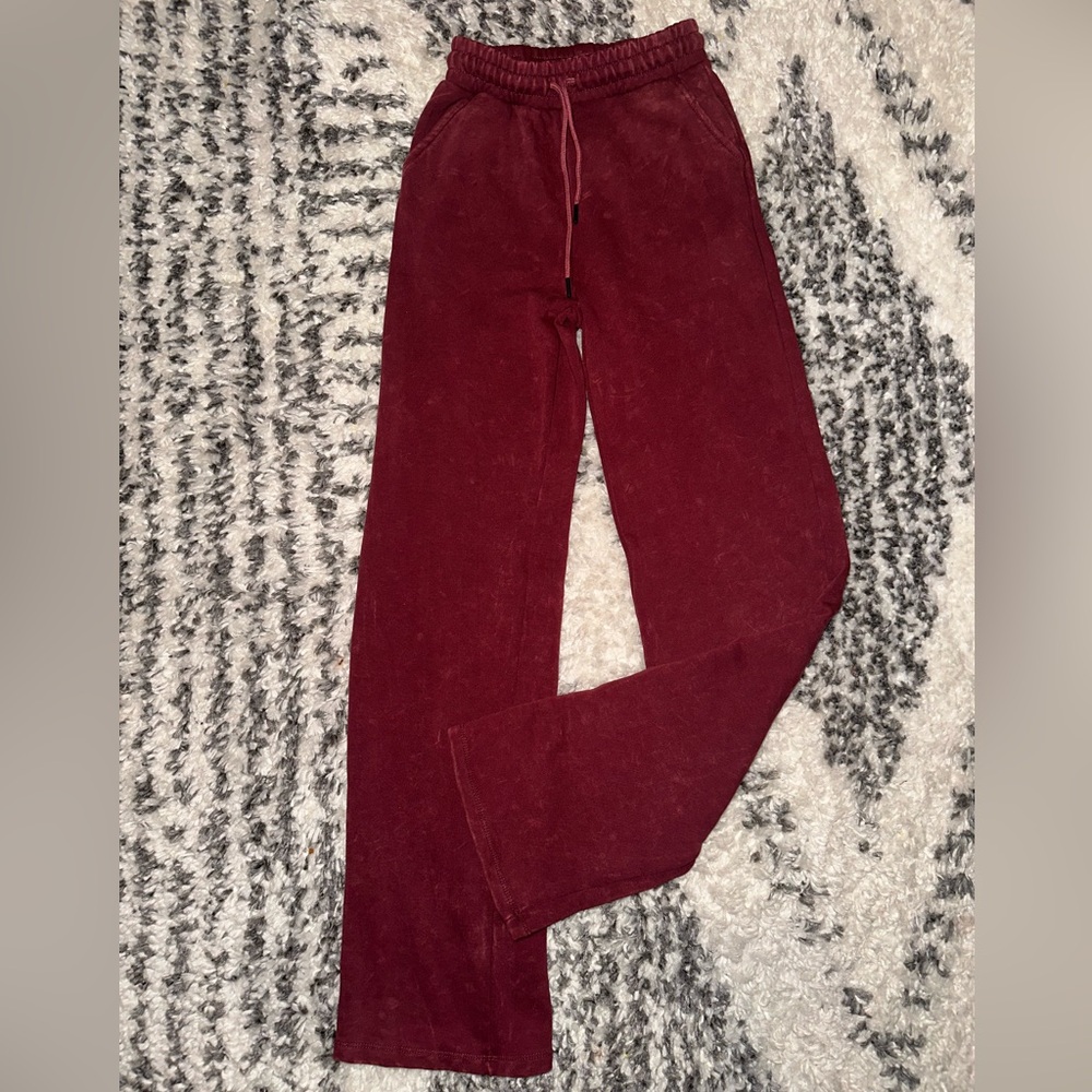 NWOT ♥️ Burgundy Lounge Pants